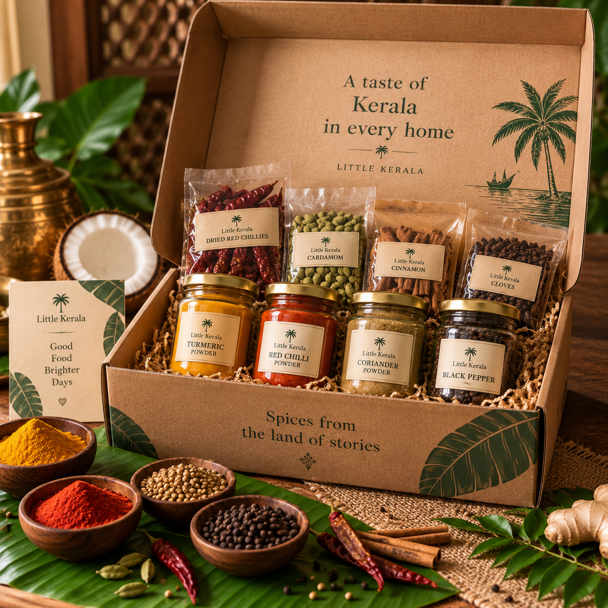 Kerala Spice Box (6 Varieties)